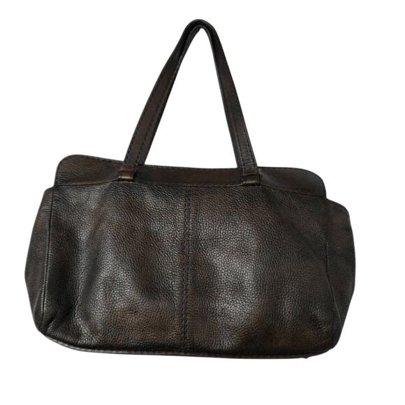 Authentic Tod's Brown Leather Piccola Satchel - Picture 4 of 11